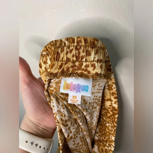 🏷️ NWT LuLaRoe Marsha Button Up Midi Skirt //  Leopard Print - Picture 7 of 8